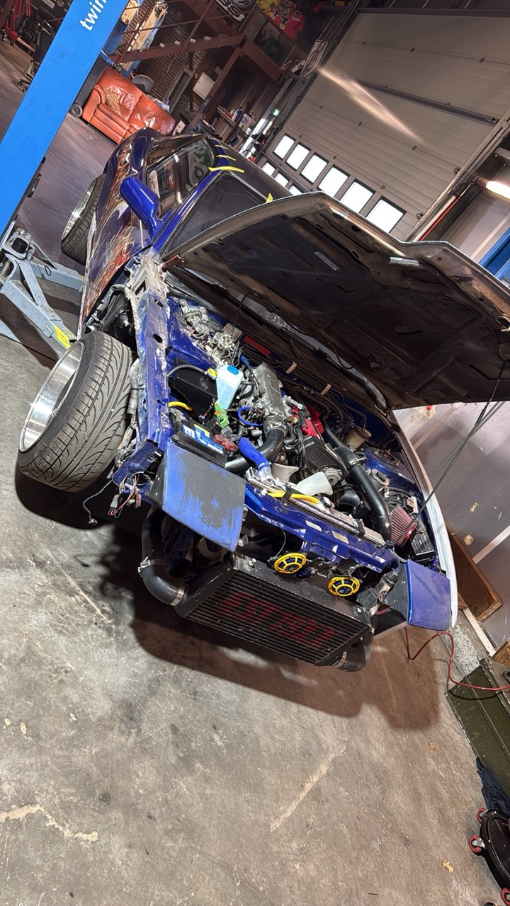 Engine bay and intercooler