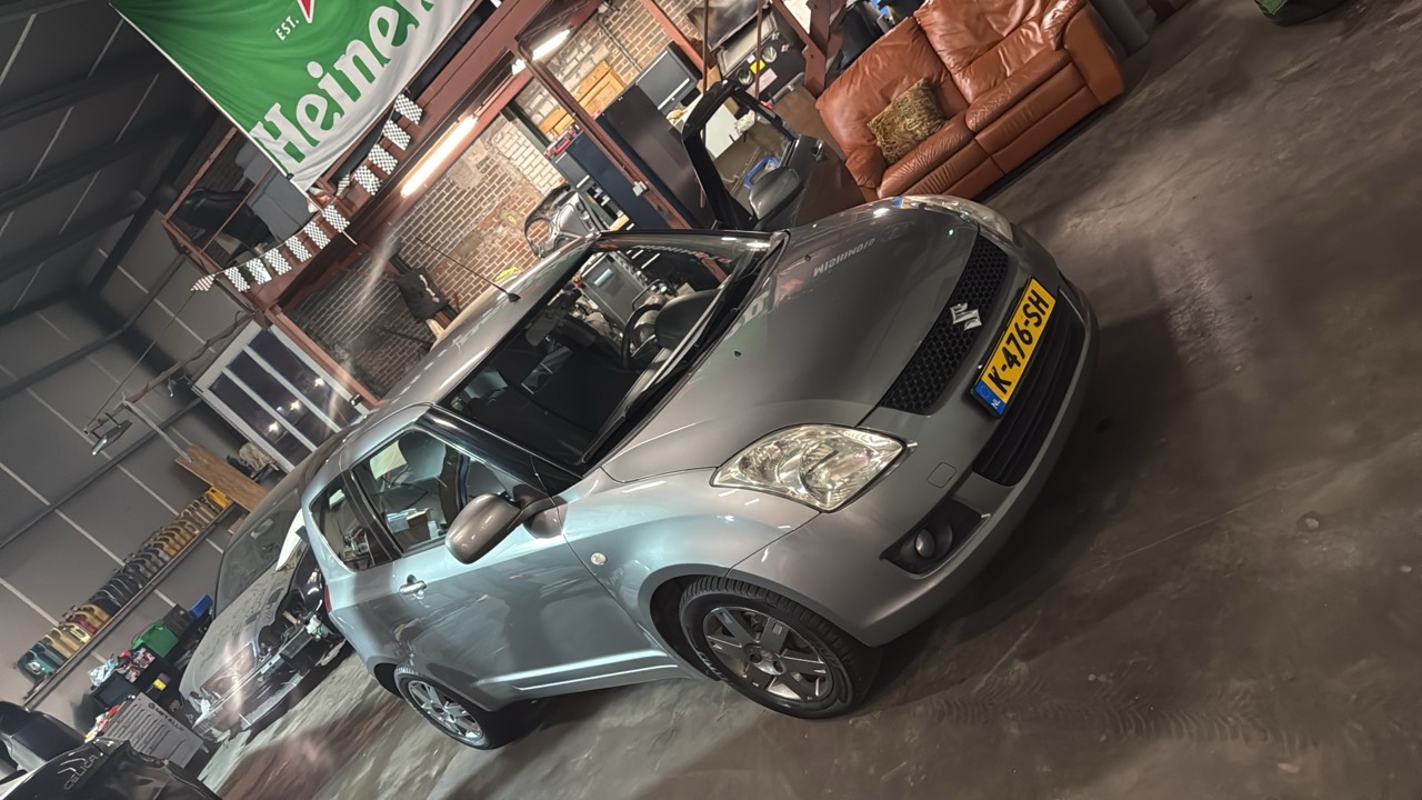 Suzuki Swift MZ in the workshop